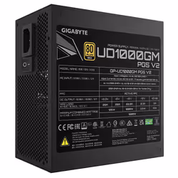 GIGABYTE UD1000GM PG5 V2 Alimentatore – PCIe Gen 5.1, 80 PLUS Gold, Design completamente modulare, Ventola da 120 mm, Compatibile con ATX 3.1, Spina EU - Vista aggiuntiva 6