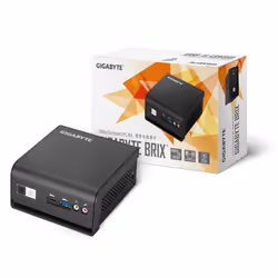 GIGABYTE BRIX GB-BMPD-6005, Mini PC barebone, DDR4-SDRAM, Serial ATA III, Collegamento ethernet LAN, Wi-Fi 5 (802.11ac)