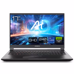 GIGABYTE AORUS 17X AZF-D5PT665SH, Intel® Core™ i9, 43,9 cm (17.3"), 2560 x 1440 Pixel, 32 GB, 2 TB, Windows 11 Home