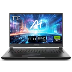 GIGABYTE AORUS 17X AZF-D5PT665SH laptop Intel® Core™ i9 i9-13980HX Computer portatile 43,9 cm (17.3") Quad HD 32 GB DDR5-SDRAM 2 TB SSD NVIDIA GeForce RTX 4070 Wi-Fi 6E (802.11ax) Windows 11 Home Nero