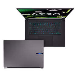 GIGABYTE AERO X16 1VH93PTC94AH laptop Copilot+ PC AMD Ryzen AI 7 350 Computer portatile 40,6 cm (16") WQXGA 16 GB DDR5-SDRAM 1 TB SSD NVIDIA GeForce RTX 5060 Wi-Fi 6E (802.11ax) Windows 11 Home Portoghese Grigio - Vista aggiuntiva 3