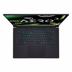GIGABYTE AERO X16 1VH93PTC94AH laptop Copilot+ PC AMD Ryzen AI 7 350 Computer portatile 40,6 cm (16") WQXGA 16 GB DDR5-SDRAM 1 TB SSD NVIDIA GeForce RTX 5060 Wi-Fi 6E (802.11ax) Windows 11 Home Portoghese Grigio - Vista aggiuntiva 6