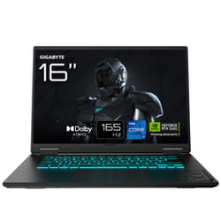 GIGABYTE GAMING A16 CTHI3ES894SD laptop Intel® Core™ i7 i7-13620H Computer portatile 40,6 cm (16") WUXGA 16 GB DDR5-SDRAM 1 TB SSD NVIDIA GeForce RTX 5050 Wi-Fi 6E (802.11ax) FreeDOS Nero