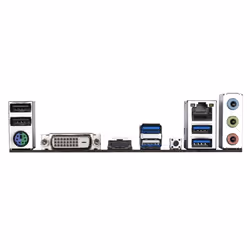 GIGABYTE Scheda madre A520M H - Supporta CPU AMD Ryzen serie 5000 AM4, VRM digitale puro 4+3 fasi, fino a 5100MHz DDR4 (OC), PCIe 3.0 x4 M.2, LAN GbE, USB 3.2 Gen 1 - Vista aggiuntiva 5
