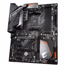 GIGABYTE Scheda madre A520 AORUS ELITE - Supporta CPU AMD Ryzen serie 5000 AM4, VRM digitale puro a 5+3 fasi, fino a 4733MHz DDR4 (OC), PCIe 3.0 x4 M.2, LAN GbE, USB 3.2 Gen2 - Vista aggiuntiva 4