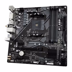 GIGABYTE A520M DS3H AC Scheda Madre - CPU AMD Ryzen Serie 5000, VRM 5+3 fasi, fino a 4733 MHz DDR5 (OC), 1xPCIe 3.0 M.2, LAN GbE, WIFI 5, USB 3.2 Gen 1 - Vista aggiuntiva 4