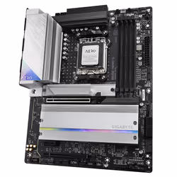 GIGABYTE B650 AERO G Scheda madre - Supporta CPU AMD Ryzen serie 9000, fino a 8000 MHz DDR5 (OC), 1xPCIe 5.0 + 2xPCIe 4.0 M.2, LAN 2,5 GbE, WIFI 6E, USB 3.2 Gen 2 - Vista aggiuntiva 5