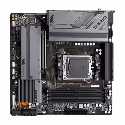 GIGABYTE B650M GAMING X AX Scheda madre - AMD Ryzen serie 9000, VRM a 6+2+1 fasi, fino a 8000 MHz DDR5 (OC), 2xPCIe 4.0 M.2, LAN 2,5 GbE, WIFI 6E, USB 3.2 Gen 2 - Vista aggiuntiva 5