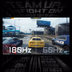 GIGABYTE GS27FC Monitor gaming curvo 27" FHD - 1920 x 1080, 180Hz, 1ms, 250 cd/m², FreeSync Premium, HDR Ready, HDMI 2.0, DisplayPort 1.4 - Vista aggiuntiva 8