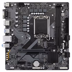 GIGABYTE B760M E Scheda madre - Supporta CPU Intel Core 14ª generazione, VRM a 6+1+1 fasi, fino a 7200 MHz DDR5 (OC), 2xPCIe 4.0 M.2, LAN 1 GbE, USB 3.2 Gen 1