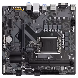 GIGABYTE B760M E Scheda madre - Supporta CPU Intel Core 14ª generazione, VRM a 6+1+1 fasi, fino a 7200 MHz DDR5 (OC), 2xPCIe 4.0 M.2, LAN 1 GbE, USB 3.2 Gen 1 - Vista aggiuntiva 4