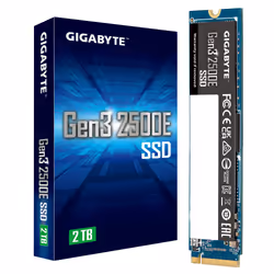 GIGABYTE Gen3 2500E SSD 2 TB M.2 PCI Express 3.0 NVMe 3D NAND - Vista aggiuntiva 6