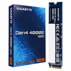 GIGABYTE Gen4 4000E 250 GB M.2 PCI Express 4.0 NVMe 3D NAND - Vista aggiuntiva 5