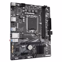 GIGABYTE H610M K V2 Scheda madre - CPU Intel Core 14ª generazione, fino a 5600 MHz DDR5, 1xPCIe 3.0 M.2, LAN 1GbE, USB 3.2 Gen 1