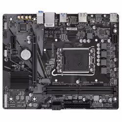 GIGABYTE H610M K V2 Scheda madre - CPU Intel Core 14ª generazione, fino a 5600 MHz DDR5, 1xPCIe 3.0 M.2, LAN 1GbE, USB 3.2 Gen 1 - Vista aggiuntiva 4