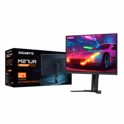 GIGABYTE M27UA 27" Monitor da gioco UHD - 3840 x 2160, 160Hz, 1ms, 400 cd/m², FreeSync Premium, HDR ready, HDMI 2.1, DisplayPort 1.4 - Vista aggiuntiva 6