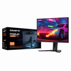 GIGABYTE M32UP 31.5" Monitor gaming UHD - 3840 x 2160, 160 Hz, 1 ms, 350 cd/m², AMD FreeSync Premium Pro, DisplayHDR 400, HDMI 2.1, Displayport 1.4 - Vista aggiuntiva 6