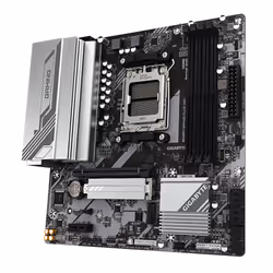 GIGABYTE B650M GAMING PLUS WIFI Scheda madre - CPU AMD Ryzen 9000, VRM a 5+2+2 fasi, fino a 8000 MHz DDR5, 2xPCIe 4.0 M.2, LAN 2.5GbE, WIFI 6E, USB 3.2 Gen 1 - Vista aggiuntiva 4