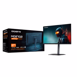 GIGABYTE MO27Q2 27" Monitor Gaming OLED QHD - 2560 x 1440, 240Hz, 0.03ms, 250 cd/m², Display HDR True Black 400, HDMI 2.1, DisplayPort 1.4 - Vista aggiuntiva 6