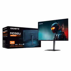 GIGABYTE MO32U 31,5" Monitor Gaming OLED 4K UHD - 3840 x 2160, 165Hz, 0.03ms, 250 cd/m², Display HDR True Black 400, HDMI 2.1, DisplayPort 1.4 - Vista aggiuntiva 6