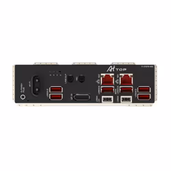 GIGABYTE TRX50 AI TOP - Supporta CPU AMD Ryzen PRO 7000, VRM Digitale a 16+8+4 Fasi, fino a 5200MHz DDR5 (OC), 4xPCIe 5.0 + 4xPCIe 4.0 M.2, Wi-Fi 7, LAN 10GbE, USB 3.2 Gen 2x2 - Vista aggiuntiva 5