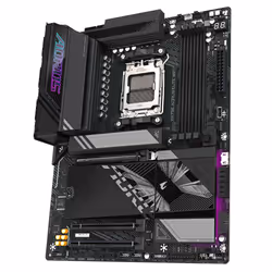 GIGABYTE X870E AORUS ELITE WIFI7 Scheda Madre - Supporta CPU AMD Ryzen 9000, 16+2+2 fasi VRM digitali, fino a 8000Hz DDR5 (OC), 3xPCIe 5.0 + 1xPCIe 4.0, Wi-Fi 7, LAN 2.5GbE, USB 4 - Vista aggiuntiva 4