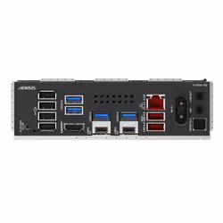 GIGABYTE X870E AORUS ELITE WIFI7 Scheda Madre - Supporta CPU AMD Ryzen 9000, 16+2+2 fasi VRM digitali, fino a 8000Hz DDR5 (OC), 3xPCIe 5.0 + 1xPCIe 4.0, Wi-Fi 7, LAN 2.5GbE, USB 4 - Vista aggiuntiva 5