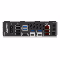 GIGABYTE X870 AORUS ELITE WIFI7 Scheda Madre - Supporta CPU AMD Ryzen 9000, 16+2+2 fasi VRM, fino a 8000MHz DDR5 (OC), 3xPCIe 5.0 + 1xPCIe 4.0, Wi-Fi 7, LAN 2.5GbE, USB 4 - Vista aggiuntiva 5