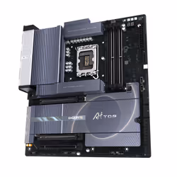 GIGABYTE Z890 AI TOP Scheda madre - CPU Intel Core Ultra (Serie 2), VRM a 16+1+2 fasi, fino a 9500 MHz DDR5 (OC), 1xPCIe 5.0 + 3xPCIe 4.0 M.2, Wi-Fi 7, LAN 10 GbE, Thunderbolt 5 - Vista aggiuntiva 4
