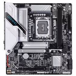 GIGABYTE B860M GAMING WIFI6 Scheda Madre - Intel Core Ultra Series CPUs, 8+1+2 Phases VRM, fino a 9066MHz DDR5, 1xPCIe 5.0 + 1xPCIe 4.0 M.2, 2.5GbE LAN, WIFI 6, USB 3.2 Gen 1 - Vista aggiuntiva 2