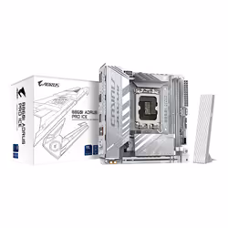GIGABYTE B860I AORUS PRO ICE Scheda madre - CPU Intel Core Ultra, VRM a 8+1+2+1 fasi, fino a 9200MHz DDR5, 1xPCIe 5.0 + 1xPCI ...