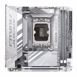 GIGABYTE B860I AORUS PRO ICE Scheda madre - CPU Intel Core Ultra, VRM a 8+1+2+1 fasi, fino a 9200MHz DDR5, 1xPCIe 5.0 + 1xPCIe 4.0 M.2, LAN 2,5 GbE, WIFI 7, Thunderbolt 4