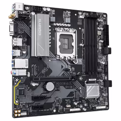 GIGABYTE B760M D3HP WIFI6 Scheda madre - Compatibile con CPU Intel Core di 14ª generazione, VRM digitale a 4+1+1 fasi, fino a 5600 MHz DDR5, 2x M.2 PCIe 4.0, Wi-Fi 6, LAN GbE, USB 3.2 Gen 1