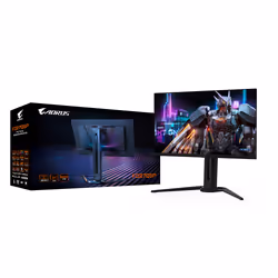 GIGABYTE AORUS FO27Q5P Monitor da gaming OLED QHD – 2560 x 1440, 500 Hz, 0,03 ms, KVM, 300 cd/m², FreeSync Premium Pro, DisplayHDR True Black 500, HDMI 2.1 - Vista aggiuntiva 7
