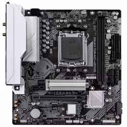 GIGABYTE B650M GAMING WIFI6E Scheda Madre - CPU AMD Ryzen Serie 9000, VRM 5+2+2 fasi, fino a 6400 MHz DDR5 (OC), 1xPCIe 4.0 M.2, LAN 2,5 GbE, WIFI 6E, USB 3.2 Gen 1 - Vista aggiuntiva 2