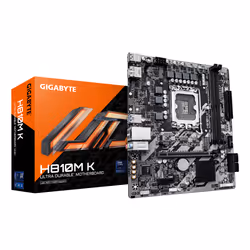 GIGABYTE H810M K Scheda Madre – CPU Intel Core Ultra (Serie 2), VRM a 3+1+2 fasi, fino a 6400 MHz DDR5, 1 x M.2 PCIe 4.0, LAN ...