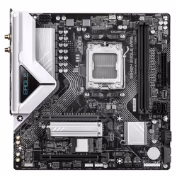 GIGABYTE B840M EAGLE WIFI6 Scheda Madre – CPU AMD Ryzen 9000, VRM a 5+2+2 fasi, fino a 7600 MHz DDR5 (O.C.), 1 x M.2 PCIe 4.0 + 1 x M.2 PCIe 3.0, Wi-Fi 6, LAN 2.5 GbE, USB 3.2 Gen 1 - Vista aggiuntiva 2