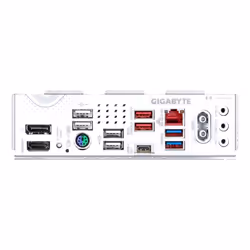 GIGABYTE B850 EAGLE WIFI7 ICE Scheda madre - CPU AMD Ryzen serie 9000, VRM digitale a 8+2+2 fasi, fino a 8200 MHz DDR5 (O.C.), 1x M.2 PCIe 5.0 + 2x M.2 PCIe 4.0, Wi-Fi 7, LAN 2.5 GbE, USB 3.2 Gen 2 - Vista aggiuntiva 4