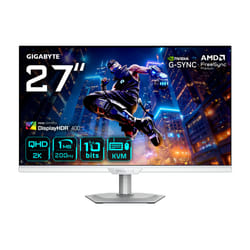GIGABYTE M27Q2 QD ICE Monitor 27 pollici QHD IPS 200 Hz 1 ms Bianco