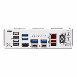 GIGABYTE X870E AORUS ELITE WIFI7 ICE Scheda madre - Supporta CPU AMD Ryzen 9000, VRM digitale a 16+2+2 fasi, fino a 8200 MHz DDR5 (O.C.), 3x PCIe 5.0 + 1x PCIe 4.0, Wi-Fi 7, LAN 2.5 GbE, USB 4 - Vista aggiuntiva 5