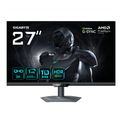 GIGABYTE G27Q2 Monitor Gaming 27” 2K QHD - 2560 x 1440, 200Hz, 1ms, 350 cd/m², Compatibile G-Sync, FreeSync Premium, HDR10, HDMI 2.0, DisplayPort 1.4