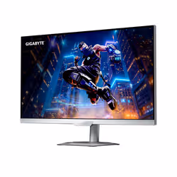 GIGABYTE M27UP ICE Monitor da gioco 27” 4K UHD - Modalità doppia (4K 160Hz o FHD 320Hz), 3840 x 2160, 1ms, 350 cd/m², FreeSync Premium, DisplayHDR400, HDMI 2.1, DisplayPort 1.4 - Vista aggiuntiva 2