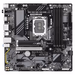 GIGABYTE B760M DS3H WIFI6E GEN5 Scheda Madre – Supporta processori Intel Core di 14a generazione, VRM digitale a 6+2+1 fasi, fino a 5600 MHz DDR5, 2 x M.2 PCIe 4.0, Wi-Fi 6E, LAN 2.5 GbE, USB 3.2 Gen2 - Vista aggiuntiva 2
