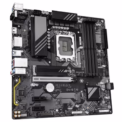 GIGABYTE B760M DS3H WIFI6E GEN5 Scheda Madre – Supporta processori Intel Core di 14a generazione, VRM digitale a 6+2+1 fasi, fino a 5600 MHz DDR5, 2 x M.2 PCIe 4.0, Wi-Fi 6E, LAN 2.5 GbE, USB 3.2 Gen2 - Vista aggiuntiva 3