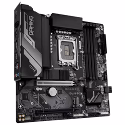 GIGABYTE B760M GAMING X WIFI6E GEN5 Scheda Madre – Supporta processori Intel Core di 14a generazione, VRM a 8+1+1 fasi, fino a 5600 MHz DDR5, 2 x M.2 PCIe 4.0, Wi-Fi 6E, LAN 2.5 GbE, USB 3.2 Gen 1 - Vista aggiuntiva 3