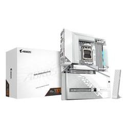 GIGABYTE X870 AORUS STEALTH ICE Scheda Madre – Supporta CPU AMD Ryzen 9000, VRM digitale a 16+2+2 fasi, fino a 8200 MHz DDR5 (OC), 2 x PCIe 5.0 + 2 x PCIe 4.0, Wi-Fi 7, LAN 5 GbE, USB 4