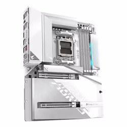 GIGABYTE X870 AORUS STEALTH ICE Scheda Madre – Supporta CPU AMD Ryzen 9000, VRM digitale a 16+2+2 fasi, fino a 8200 MHz DDR5 (OC), 2 x PCIe 5.0 + 2 x PCIe 4.0, Wi-Fi 7, LAN 5 GbE, USB 4 - Vista aggiuntiva 4