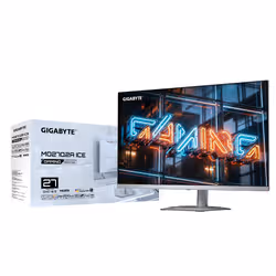 GIGABYTE MO27Q2A ICE Monitor Gaming OLED 27” 2K QHD - 2560 x 1440, 280Hz, 0.03ms, 250 cd/m², FreeSync Premium Pro, DisplayHDR True Black 400, HDMI 2.1, DisplayPort 1.4 - Vista aggiuntiva 6