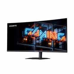 GIGABYTE MO34WQC36 Monitor Gaming Curvo 34” WQHD - 3440 x 1440, 360Hz, 0.03ms, KVM, 300 cd/m², FreeSync Premium Pro, DisplayHDR True Black 500, HDMI 2.1, DisplayPort 2.1 - Vista aggiuntiva 2