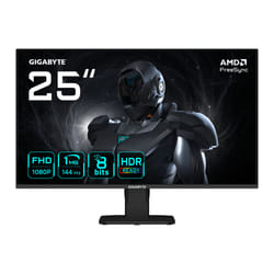 GIGABYTE GS25F14 Monitor Gaming FHD da 25” - 1920 x 1080, 144Hz, 1ms, 300 cd/m², Display HDR 10, HDMI 2.0, DisplayPort 1.2